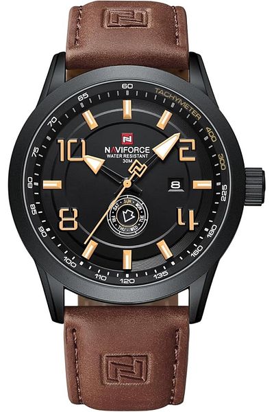 Naviforce Brand Original Fashion Luxury Quartz Date Week Luminous Waterproof Watch For Men