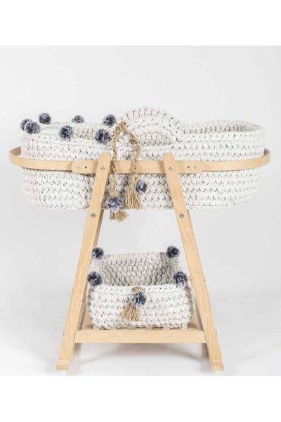 kayra baby El Örmesi Sepet Beşik