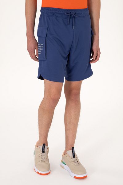 U.S. Polo Assn. Men's Light Navy Blue Knitted Shorts 50299460-Vr059