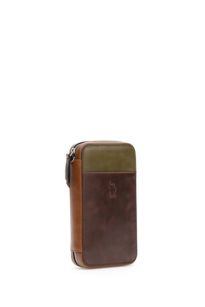 U.S. Polo Assn. Men's Brown Wallet 50305031-Vr029