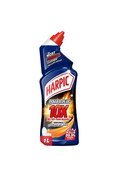 Harpic Original Power Plus 10X Most Powerful Toilet Cleaner 1 Litre