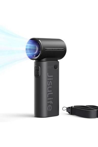 JISULIFE Turbo Hand Fan - 2024 Ultra Power Pocket Fan, Unique Sleek Design, Mini Handheld Fan with 5