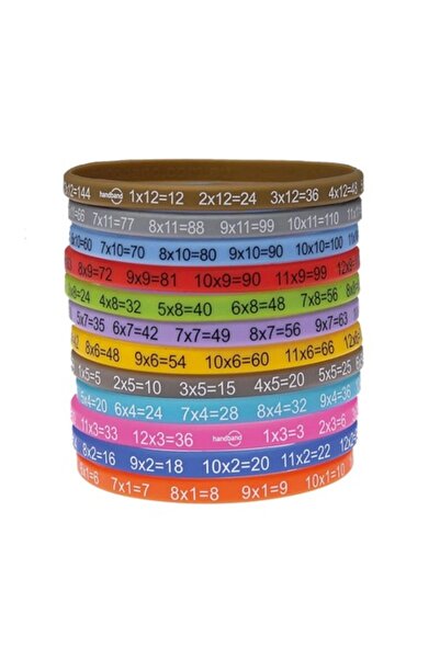 OEM Set de bratari pentru copii cu tabla inmultirii