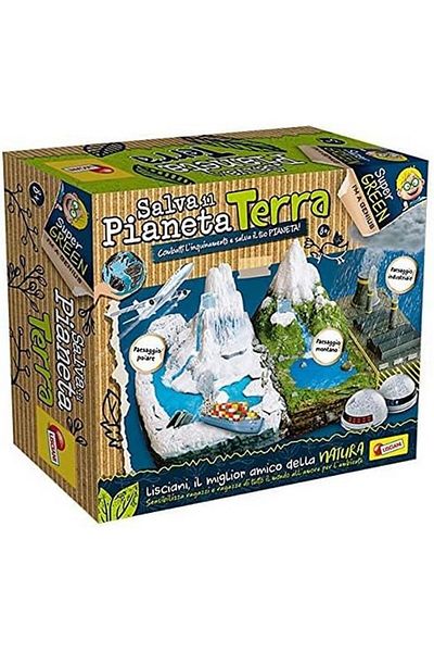 Lisciani Giochi Joc multicolor pentru experimentat, salveaza planeta, dimensiune 38 x 12, 7 x 33 cm, Lisciani Giochi