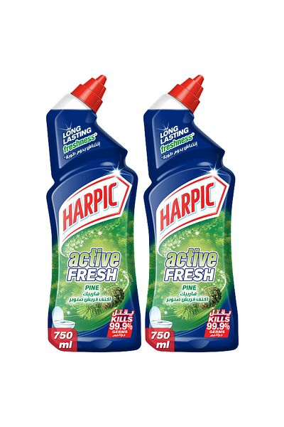 Harpic Toilet Cleaner Liquid Pine 2 x 750 ml