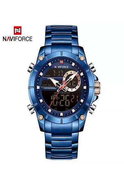 Naviforce Sport Men Watches Brand Quartz Wrist Watch for Man Digital Clock