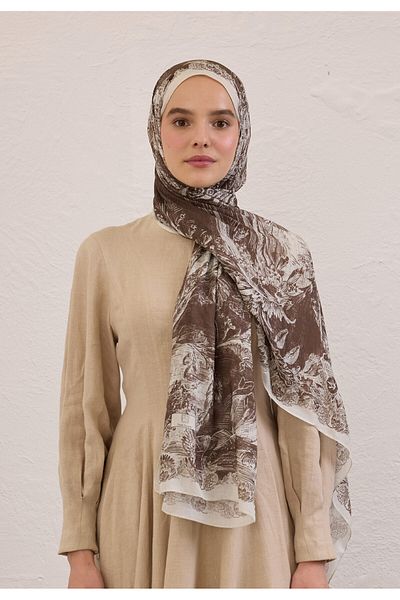 Fresh Secret Elegance Pattern Rami Shal Brown