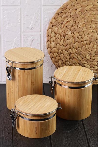 Bambum Sante - Storage Container 3 Sizes Mini Small Large Set