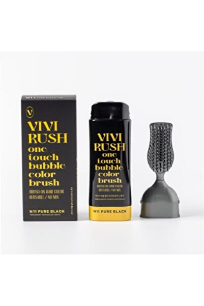 VIVI RUSH فى فى ناتشو صبغه شعر اسود طبيعى مع فرشاه100مل