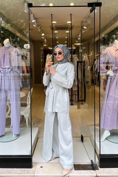OMELYA Oe25y939653 omelya linen trousers