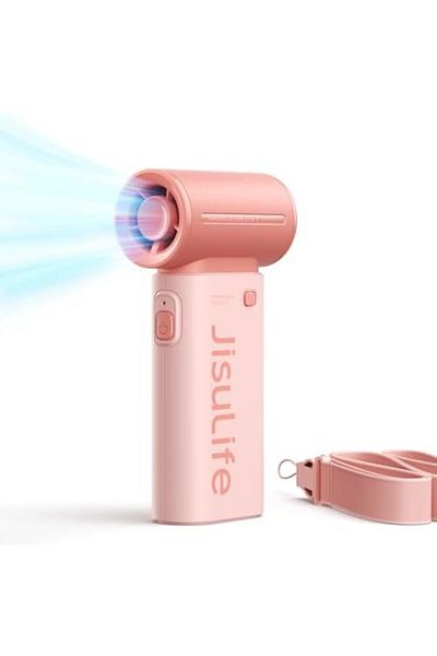 JISULIFE Turbo Hand Fan - 2024 Ultra Power Pocket Fan, Unique Sleek Design, Mini Handheld Fan