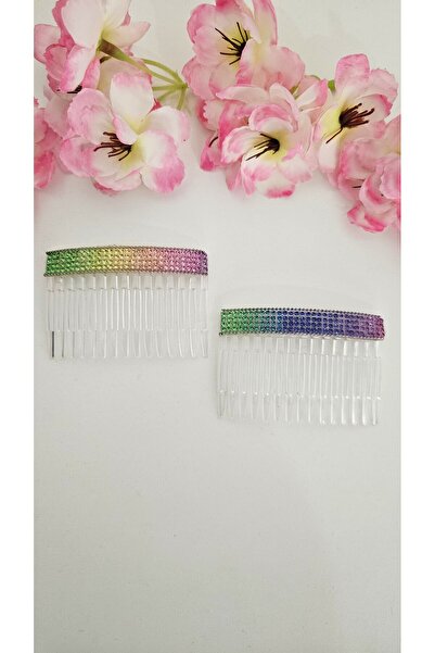 cityvision Catarama Pieptene Lateral cu Pietre 2 Bucati 7 Cm