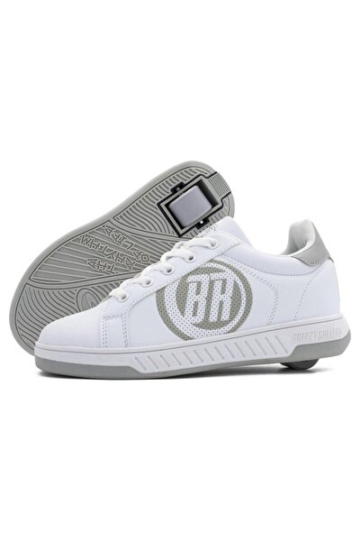 SerenityHaven Sneakers Classic White with Wheels