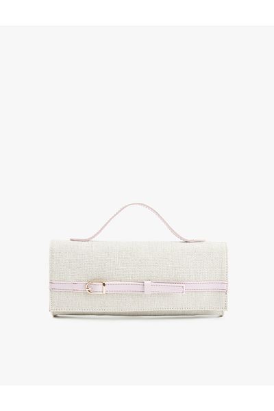 Koton Buckle Detailed Flap Shoulder Bag