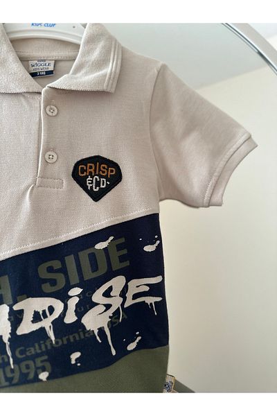 MODA Boy's Polo Neck T-Shirt