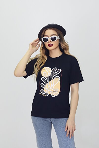 CMC دراجة من القطن الممشط المضغوط مع أحجار وطباعة، تي شيرت برقبة دائرية