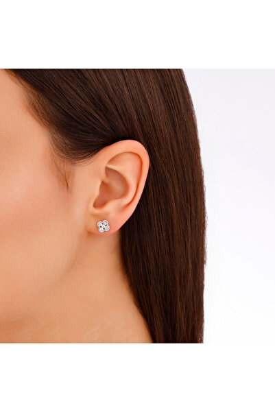 Ariş Pırlanta Yonca Küpe