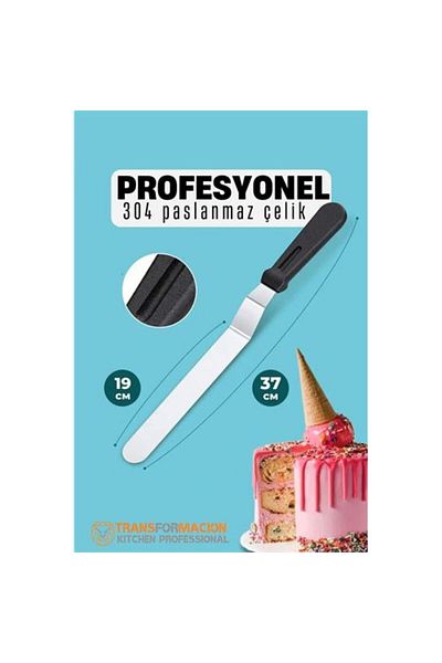 Skygo Pastry Spatula Professional 304 Stainless Steel 37 cm