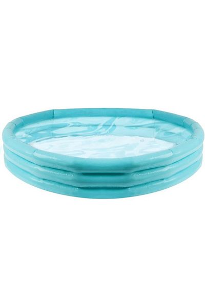 VFM Piscina albastra cu 3 inele, 121X30 cm, VFM