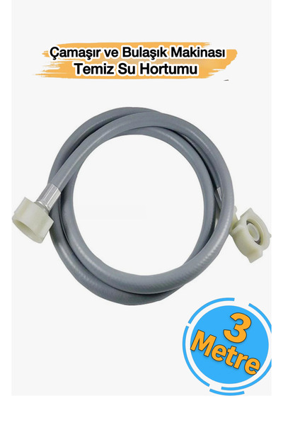 KEWİ Çamaşır Ve Bulaşık Makinası Temiz Su Hortumu 3 Metre