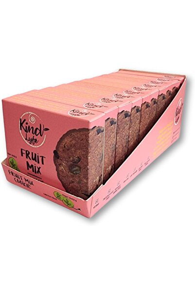 Kind Lyfe موزع كوكيز مزيج الفواكه، نباتي، خالٍ من الغلوتين، نباتي، خالٍ من ال...