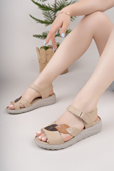 Diego Carlotti Sandale de zi cu zi pentru femei din piele naturală DD3393