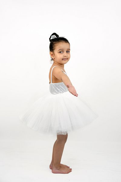 DUCA KIDS Σετ κορμάκι και φούστα Tutu με λουράκι με γκλίτερ και φιόγκο