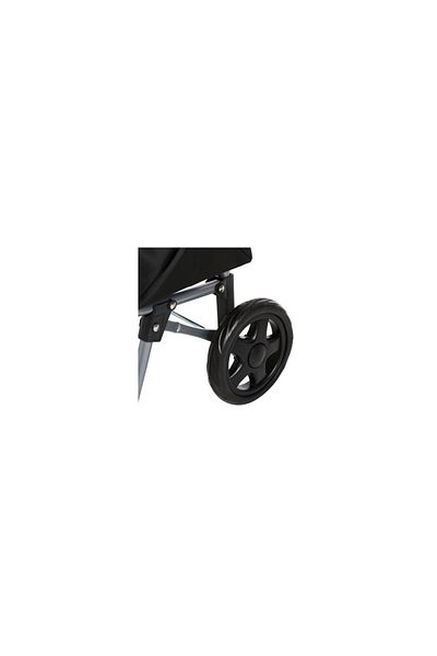 5 five simply smart 5Five Classic Black Shopping Trolley, 35 x 28 x H 92 cm