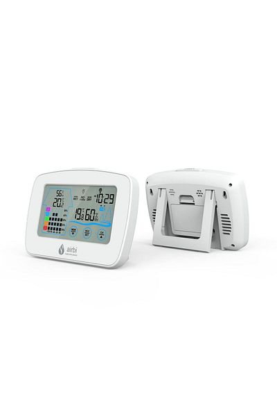 AirBi Set Termometru Si Higrometru Digital Cu Transmitator Wireless Extern Control Bi1020