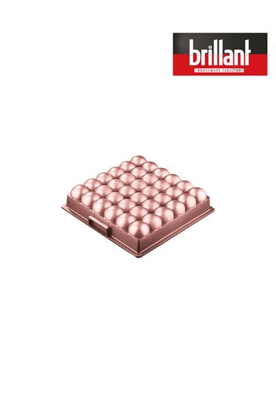 Brillant Alcor Casting Cake Mold Golden Pink