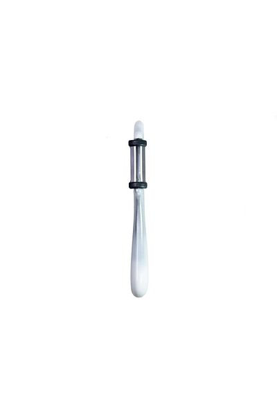 MSWISHŞEYMAÇETİN Solingen 2 Color Double-Sided Peeler Without Tirtik Gray White