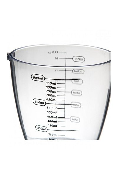 5 five simply smart 5FIVE graduated cup, acrylic, 900 ml