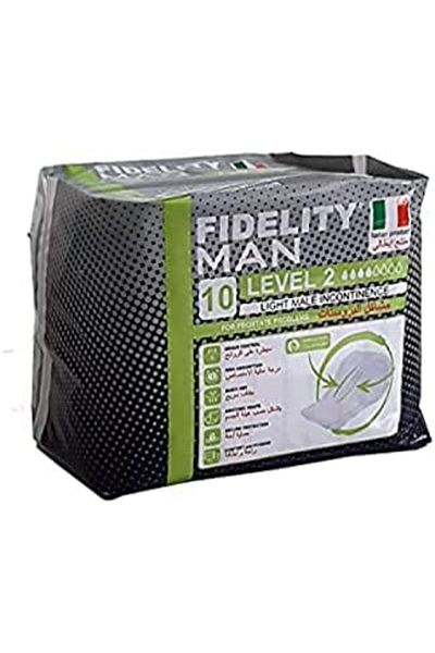 fidelity Man Level 2 Male Incontinence ' 10 Units