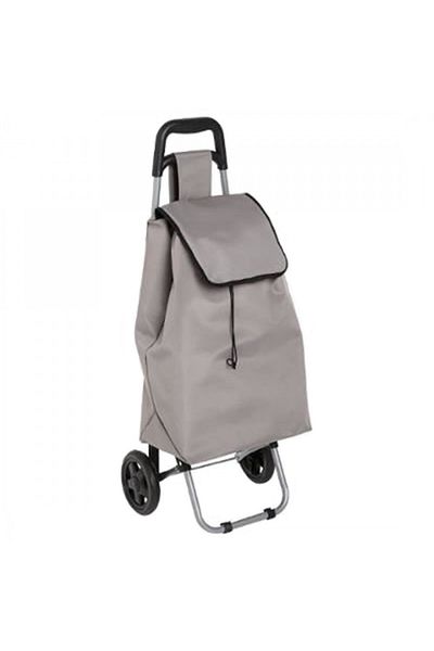 5 five simply smart 5FIVE Shopping Cart Grey, metal frame, height 92 cm, 30 liters