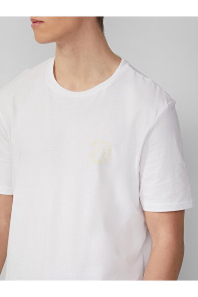 QS by s.Oliver Men's printed T-shirt, crew neck, Regular fit