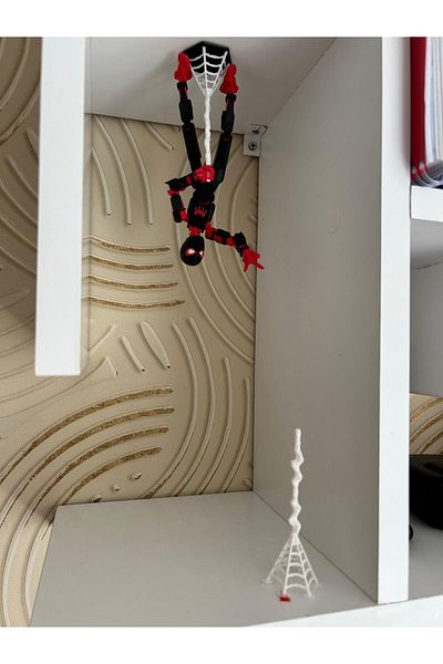 WELLCUT Wax Hanging Miles Morales Dummy Figure – with Double-Sided Tape!