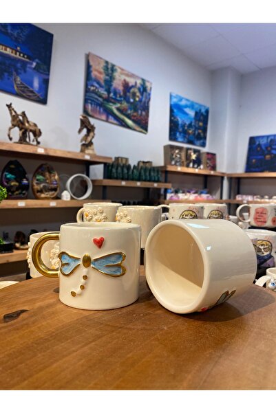 GIFTPALACE كوب يوسوفوك من السيراميك مصنوع يدويًا