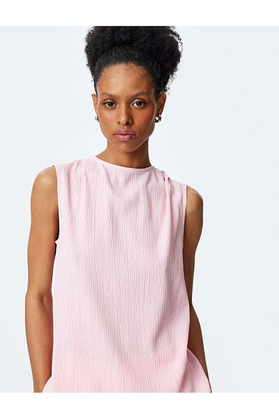Koton pink Sleeveless Blouse
