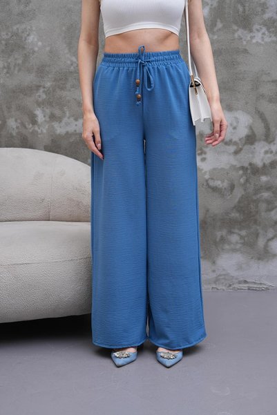 Elaxi Aerobin Fabric Casual Trousers