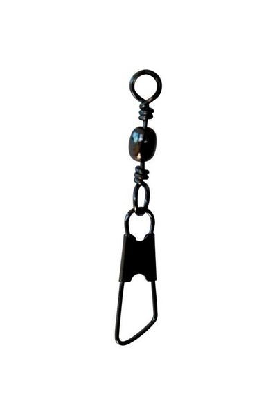 SEA HORSE Straight Clip Swivel Black Nickel (7 Pieces)