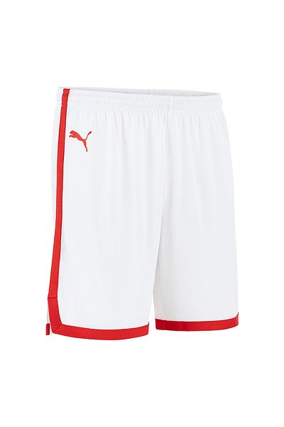 Puma Ανδρικό λευκό σορτς μπάσκετ Türkiye 60660501
