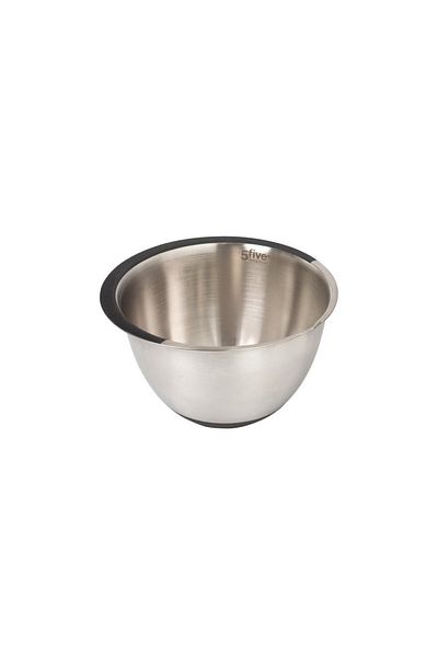 5 five simply smart 5FIVE stainless steel bowl, 2.2 liters