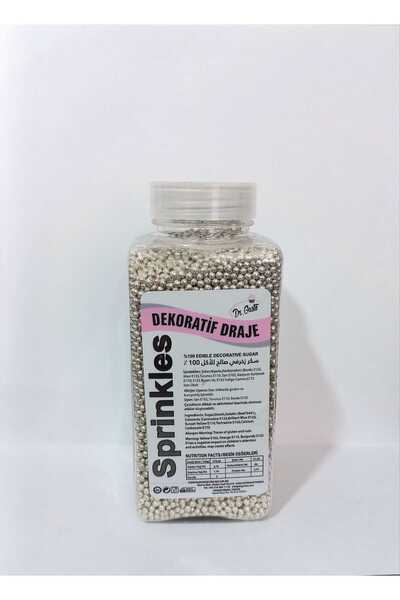 Dr. Gusto SPRİNKLES ARJANTİN GÜMÜŞ DEKORATİF DRAJE NO:0