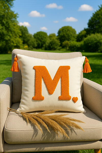 SAYMİNE غطاء وسادة على شكل حرف من Punch