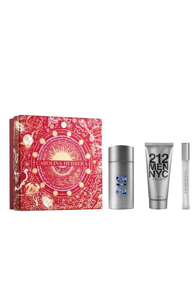 Carolina Herrera 212 Men, Edt 100 ml After Shave Balm, 100 ml Mini Edp 10 ml