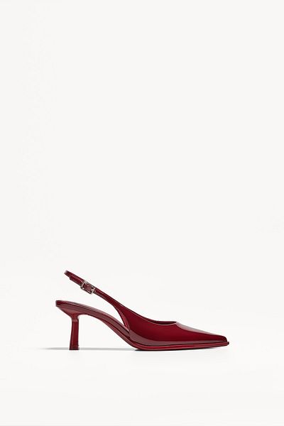 Bershka Kitten heel slingback shoes