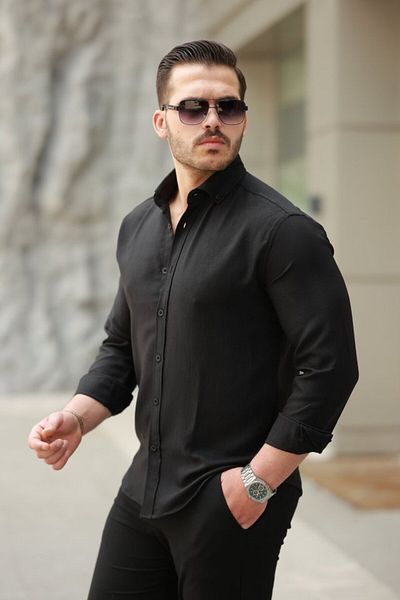 modaserdem Men's Long Sleeve Shirt
