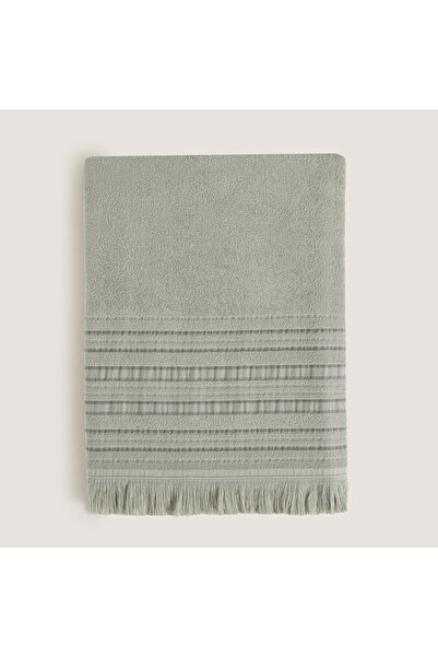 Chakra Derin Banyo Havlusu 100x150 Cm DUMAN YEŞİL/YUMUŞAK SARI