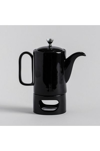 HomeVibes Teapot with candle stand DIAMANT2 1000 ml