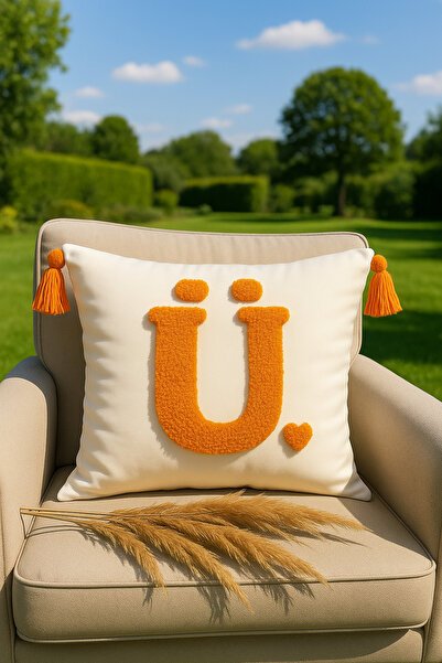 SAYMİNE غطاء وسادة على شكل حرف من Punch